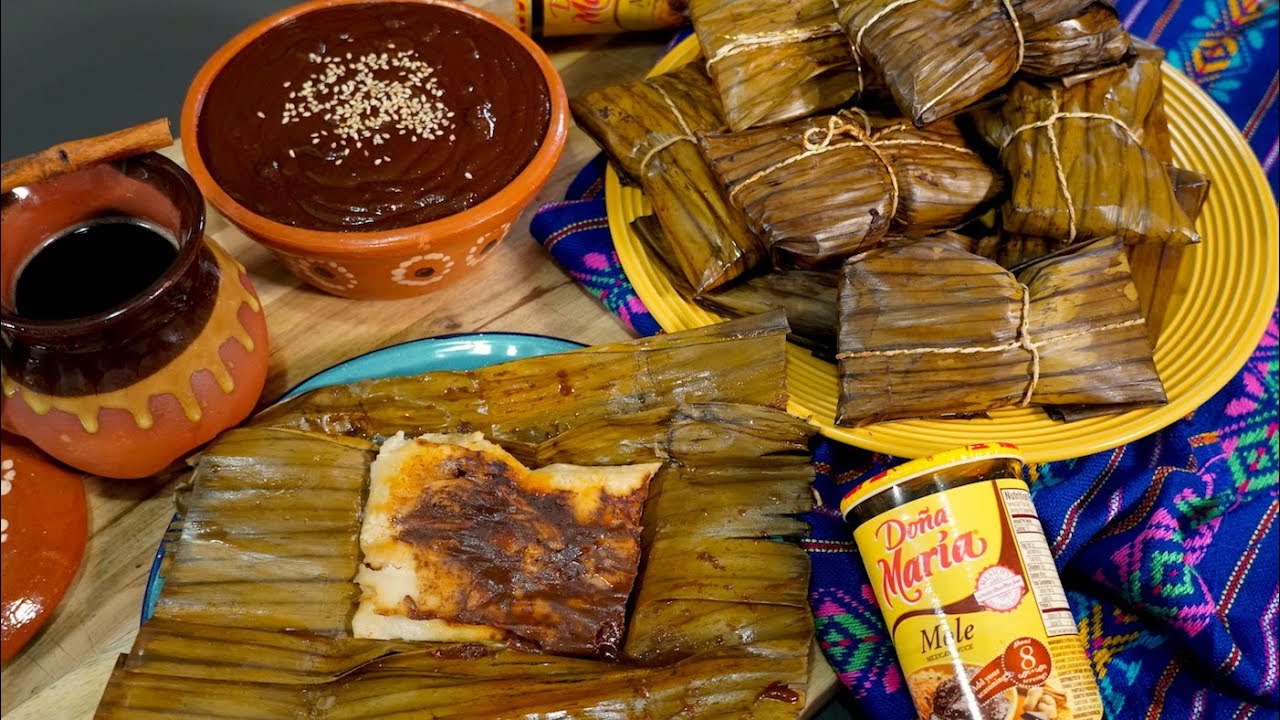 Tamales de Mole con Mole DOÑA MARÍA® - Mi Cocina Rápida | Mi Cocina Rápida - Karen