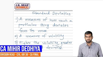 Standard Deviation - Simplified! | Concept Explainers by J. K. Shah Classes