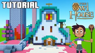 Minecraft Tutorial: How To Make The Owl House &quot;The Owl House&quot;