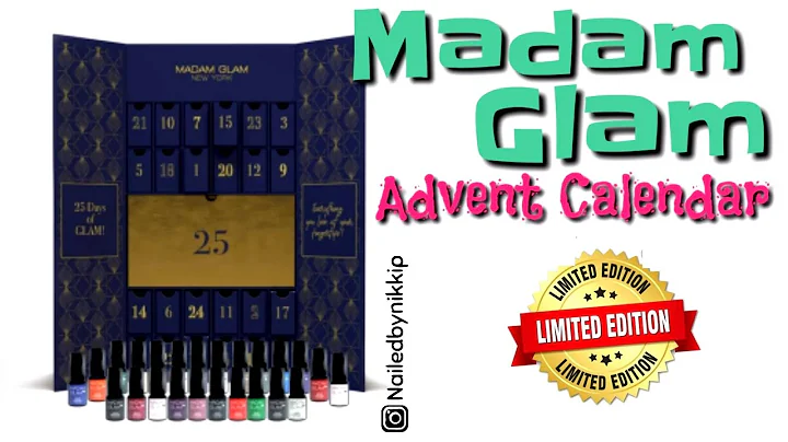 Madam Glam Advent Calendar | Gel Polish Swatches | Limited Edition