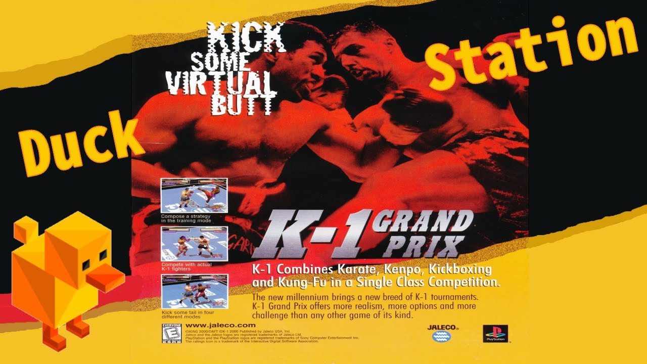 K-1 Grand Prix DuckStation Test On Kirin 810 Ps1 Classic