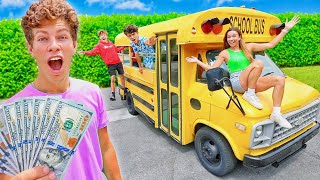 Last To Leave School Bus Wins $10,000!