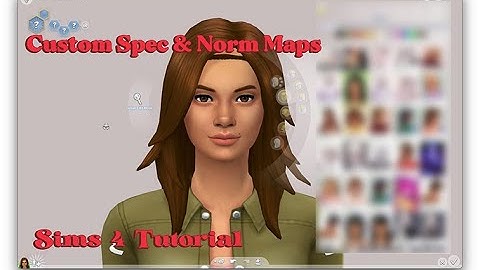 Custom Specular and Normal Map Tutorial for Sims 4 (Photoshop)