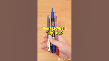 How to revive a "dry" pen? 🖊️🖊️🖊️ #shorts