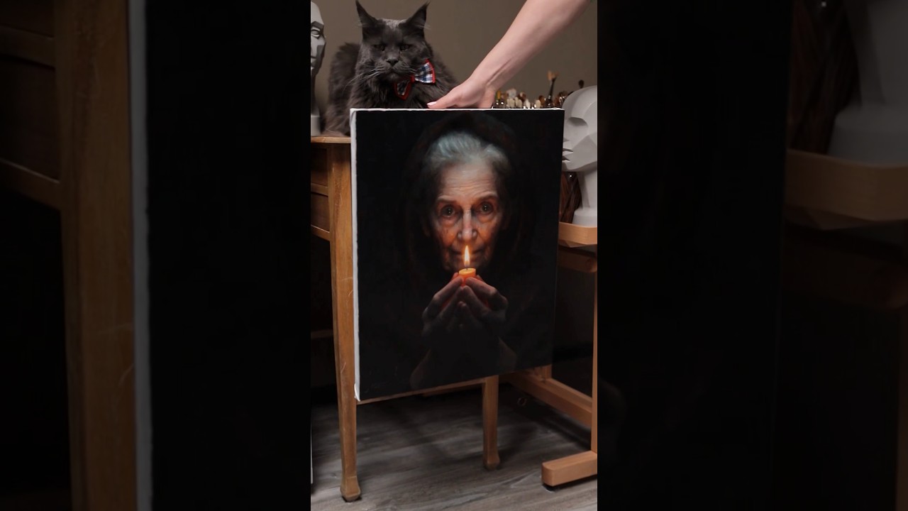 Oil on linen canvas, 20"x16" 