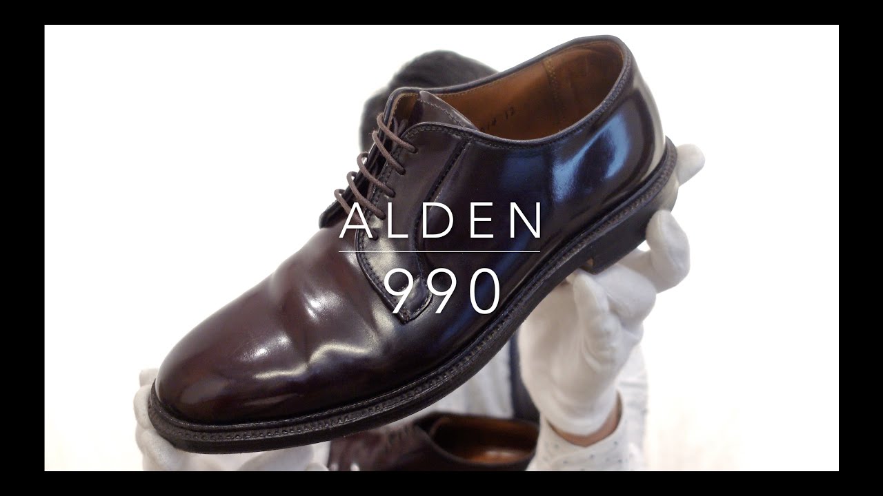 ALDENオールデン990/7.5D/コードバン（エドワードグリーン 