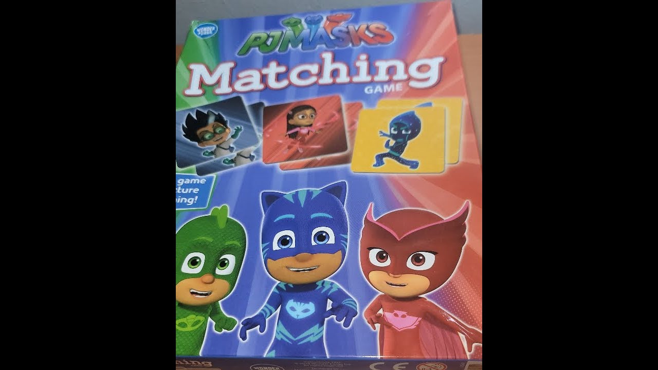 PJ Masks Matching Game