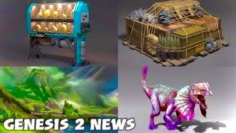 Ark Genesis Part 2 New items biomes and creatures