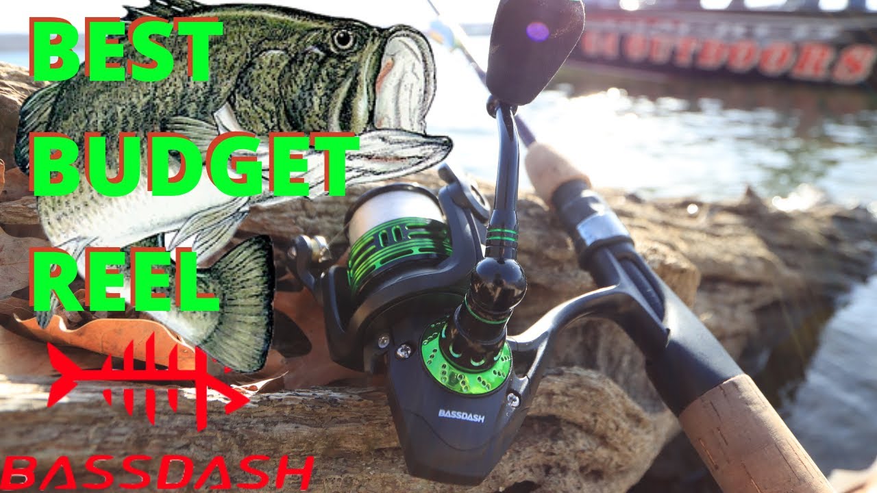 Bassdash Alien Ultra Lightweight Carbon Spinning Fishing Reel