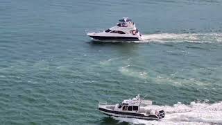 Sailing out of Port of Miami