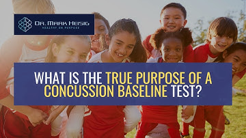 Why should my athlete perform a concussion baseline test?