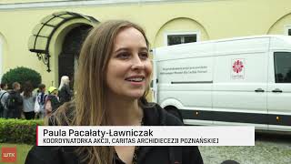 Plecaki z pomocą dla młodych Ukraińców wyjadą z Poznania