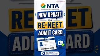 Re-NEET 2026 Admit Card Latest News | NTA Official Update | MyExams.Ai #reneet #ntaneet