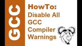 GCC - Disable All gcc Warnings