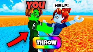 Roblox Troll Hug Tower Funny Moments (SLAP TOWER)