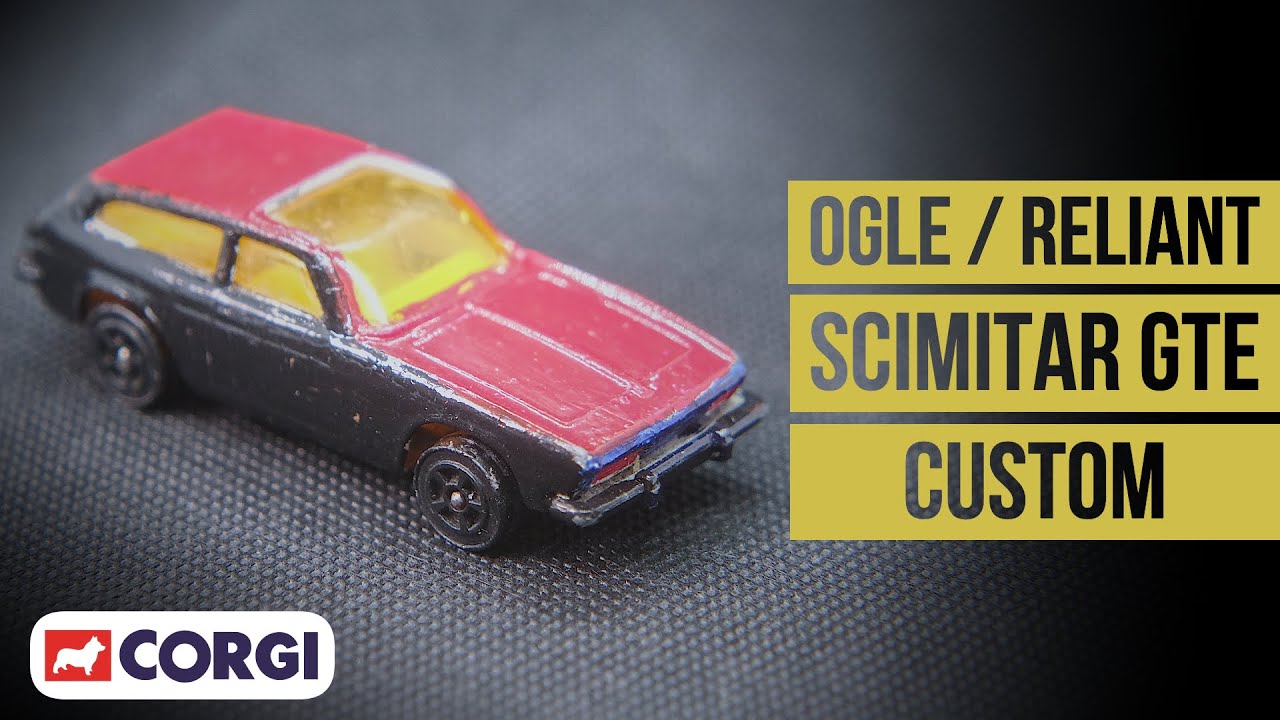 CORGI custom restoration: 12C Ogle / Reliant Scimitar GTE