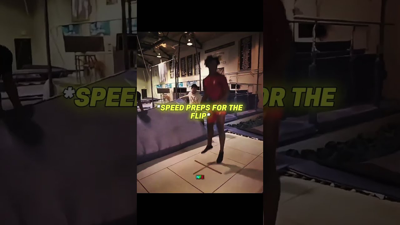 Speed Does A Clean BackFlip Ishowspeed Shorts