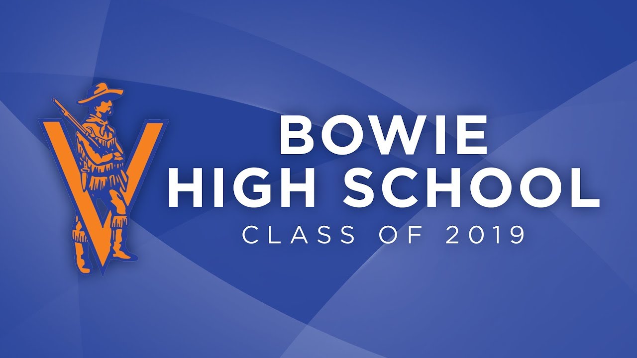 2019 Bowie High School Graduation YouTube