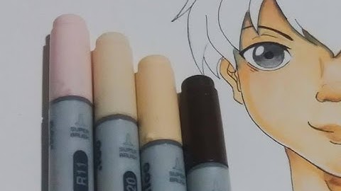 ★ Skin Coloring with Copic! ★ Speed Paint