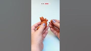 How To Make Easy Polymer Clay Tutorial Crab for Beginners || #shorts