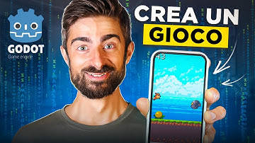 Godot Tutorial - Come Creare un Gioco per PC e Telefono, semplice e gratuito - PARTE 1 #godot