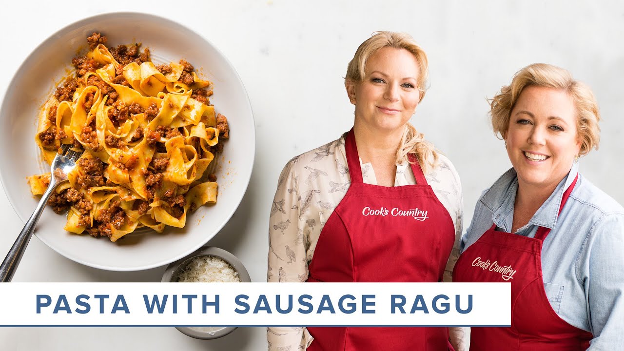 How to Make the Most Comforting Pasta with Sausage Ragu | America