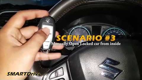 Ciaz Locking Funtions - Remote Key & Signals - SMARTDrive
