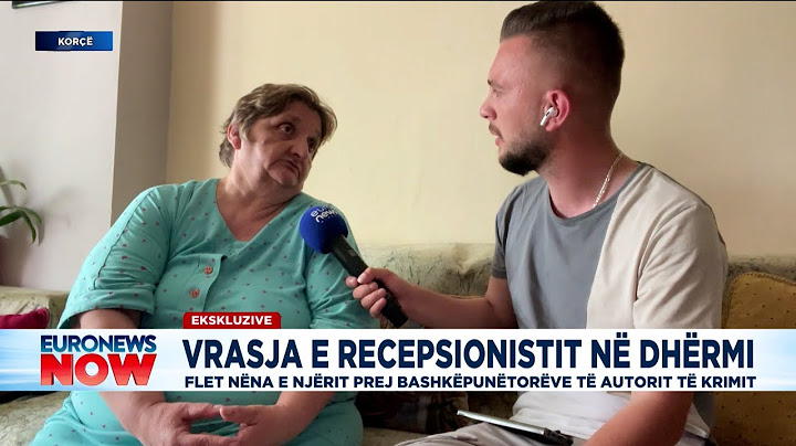 🔴EKSKLUZIVE/  Flet nëna e njërit prej bashkëpuntorëve të autorit të vrasjes së recepsionistit