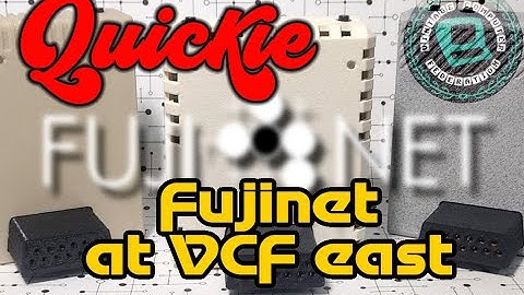 Quickie! We take a look at the new FujiNet for Apple II at VCF East 2022