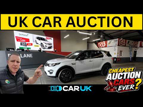 THE UK'S CHEAPEST CAR AUCTION PRICES JUST SHOCKED ME!