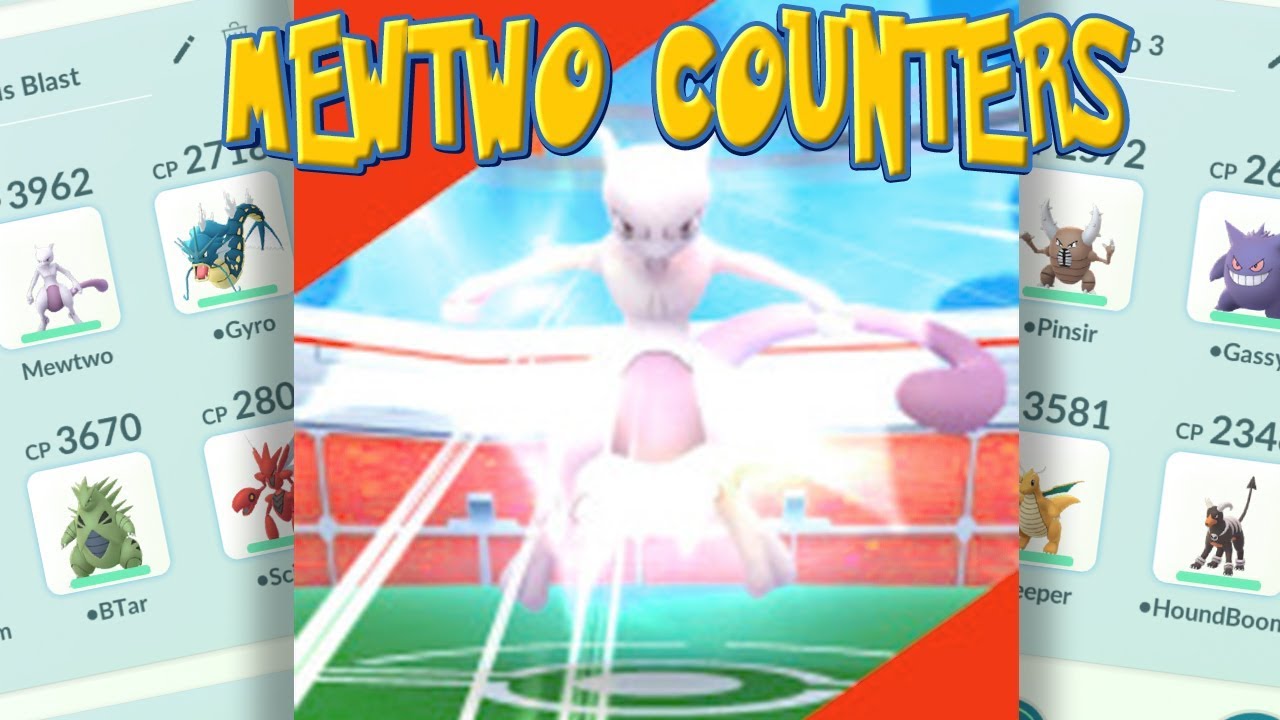 Løs er mere end Genveje BEAT MEWTWO FAST!! TOP MEWTWO COUNTERS, 100 IV and BATTLE PARTIES in Pokemon  Go - YouTube