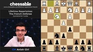 Chessable - In the Advanced Variation of the French