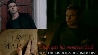 Elijah gets his memories back | 5×08 "The Kindness of Strangers" | The Originals