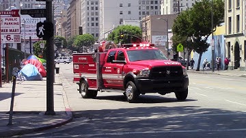 LAFD Fast Response 201, Rescue 9 & Rescue 209