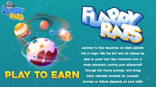 FLAPPY RATS - NEW NFT GAME PLAY TO EARN | RAT ON SPACE | INSPIRED SA FLAPPY BIRD! | REVIEW (TAGALOG) screenshot 5