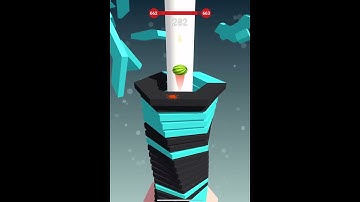 Stack Ball 🏀 3D 🍉 Level 662 Gameplay (iOS, Android) ￼#shorts #stackball3d #stackball