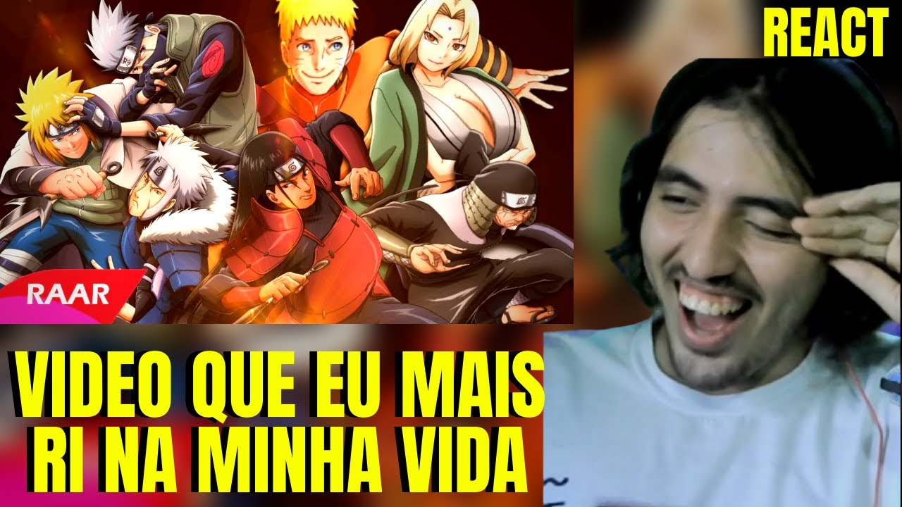 REACT YTPBR | Rap dos Hokages - Vontade do Ovo