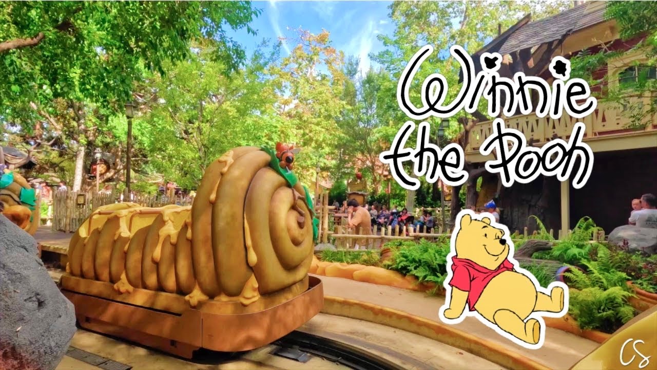 Pooh Ride Home Made FIRST TIME RIDING THE MANY ADVENTURES OF WINNIE THE POOH RIDE ...