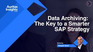 SAP Data Archiving: The Key to A Smarter SAP Data Volume Management Strategy