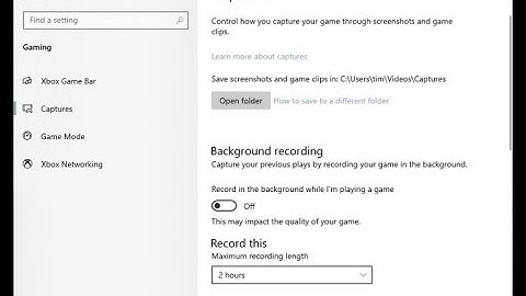 How to Disable Game Recording and Broadcasting in Windows 10