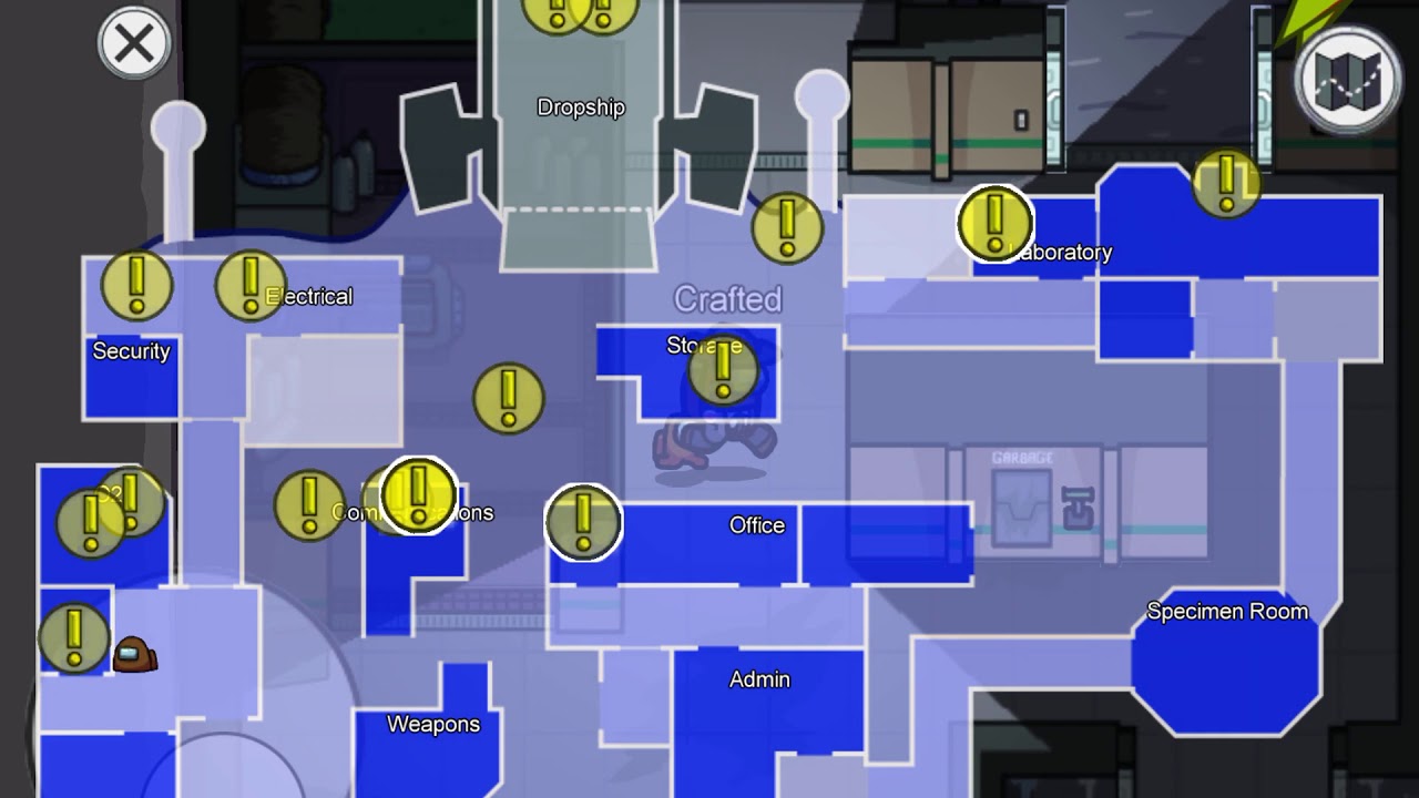 Doing all tasks on Plous *Among Us*