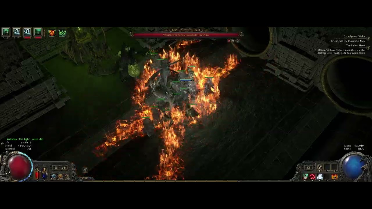 Vandroth , Blackblooded Enslaver , Path of Exile 2 , Rise of the Abyssal , Necro Witch  Vaal Guards