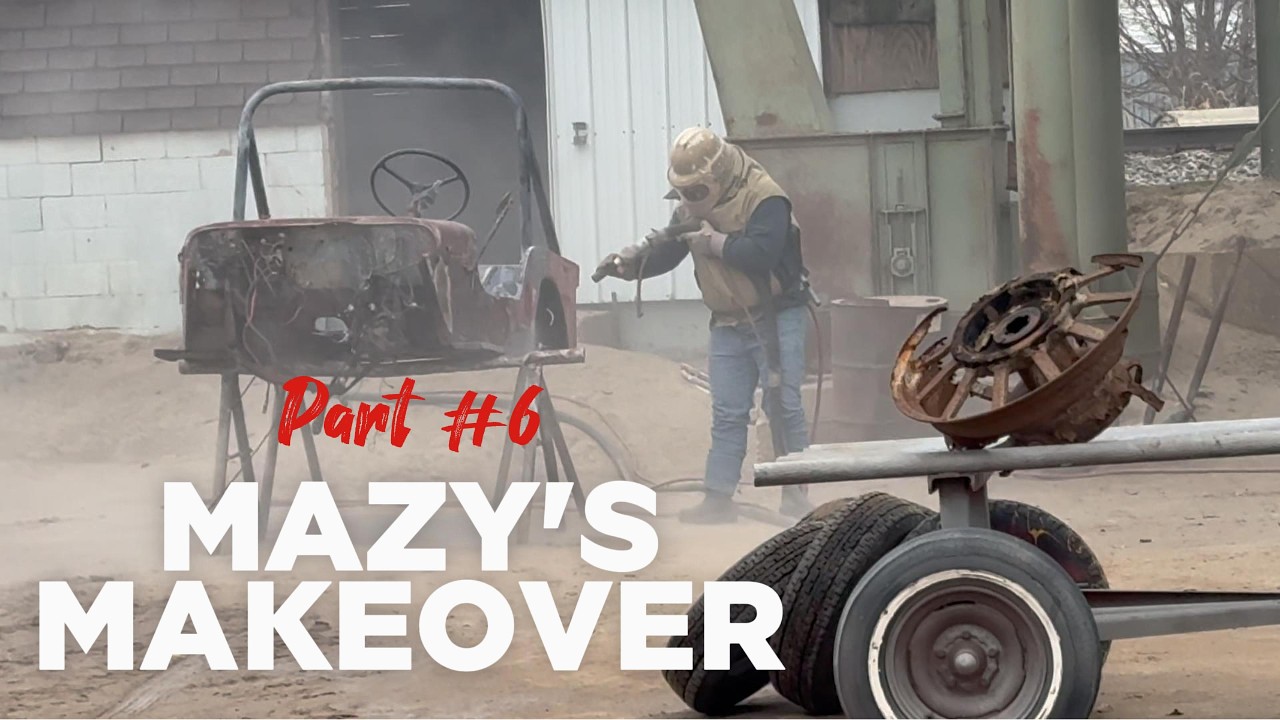 Мэйзи готова к покраске! - Спасение Мэтта на бездорожье - CJ3A - Часть 6