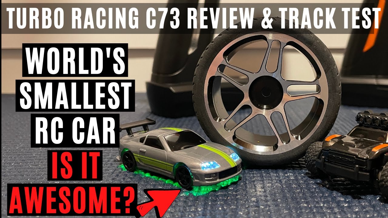 Turbo Racing C73 Worlds Smallest RC Car Review And Racing Track