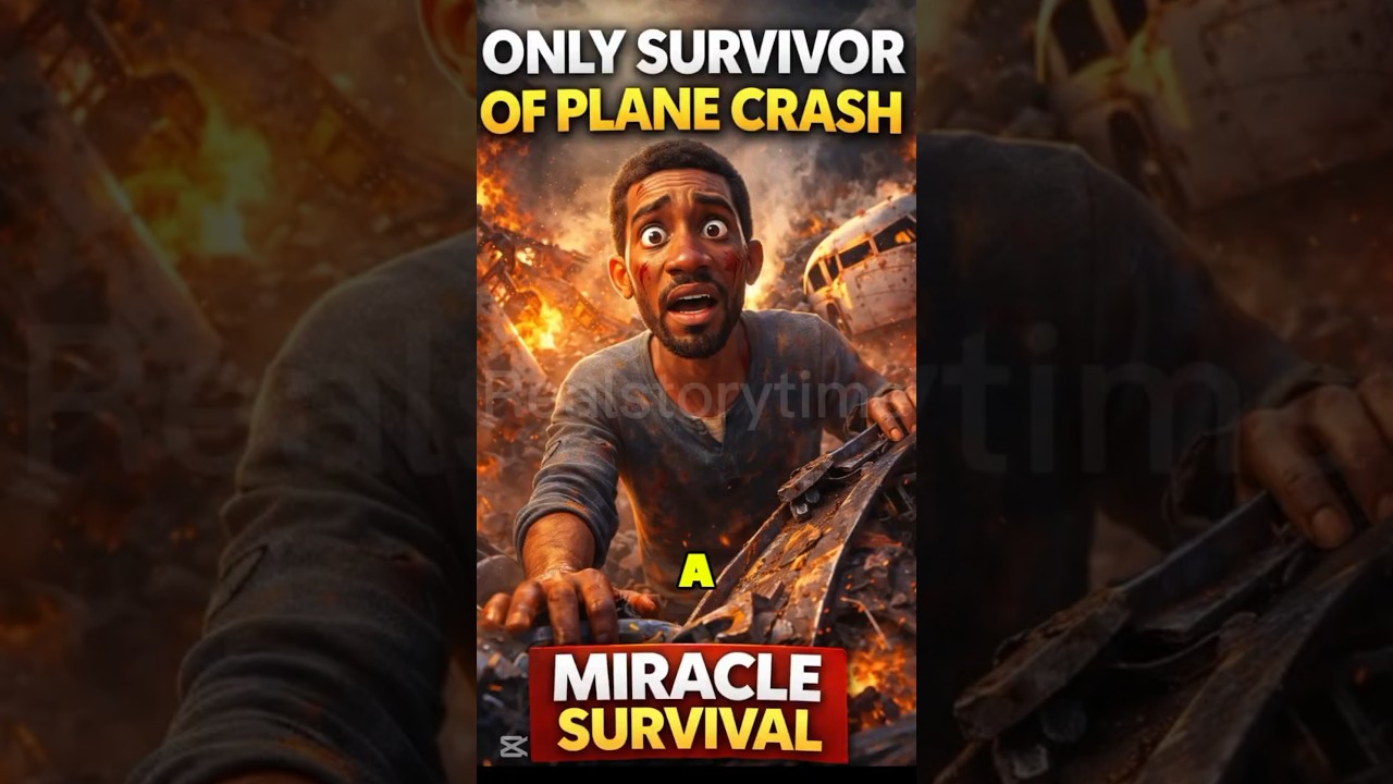 HE WAS THE ONLY ONE LEFT ALIVE AFTER THE PLANE CRASH
