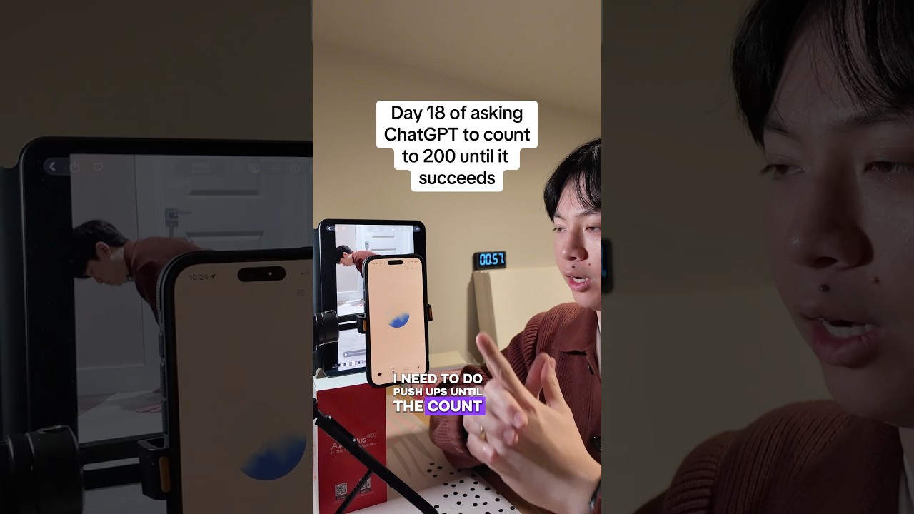 El hombre que intentaba que ChatGPT contara de 1 a 200… y le inflingía otras torturas propias de las IAs, como preguntar qué significa la «S» de «ChatGPT»