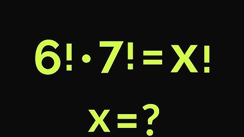 Australian Olympiad Math || A beautiful factorial equation