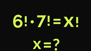Australian Olympiad Math || A beautiful factorial equation