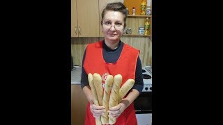 Французский багет , приготовление ,кухня крош Французский багет , приготовление ,кухня крош
