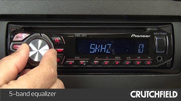 Pioneer DEH-X2600UI Car Stereo Display and Controls Demo | Crutchfield Video